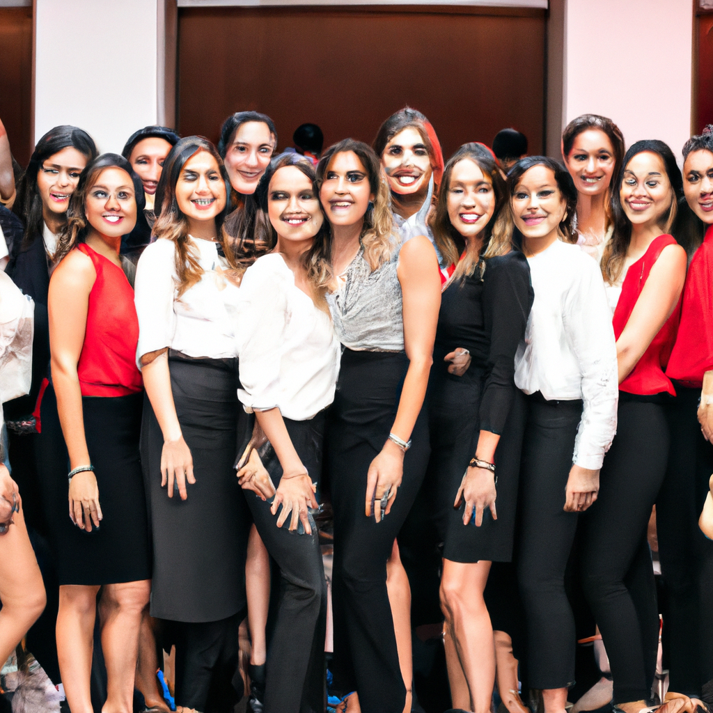 Evento corporativo minimalista con luz natural